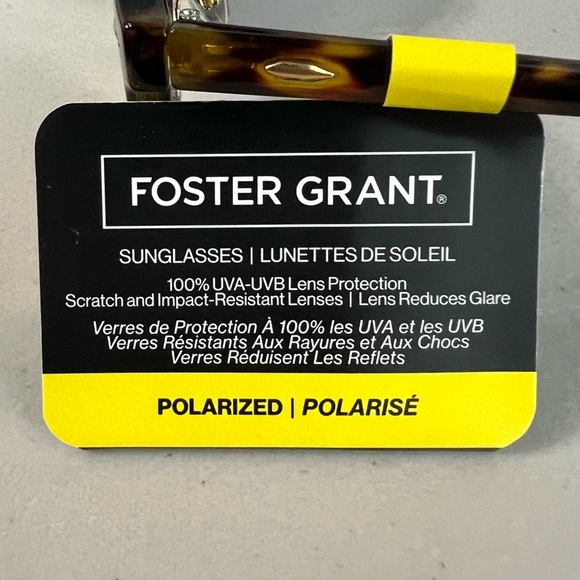 Foster Grant 100% UVA-UVB Protection Brown and tan Marble Sunglasses - Picture 4 of 5